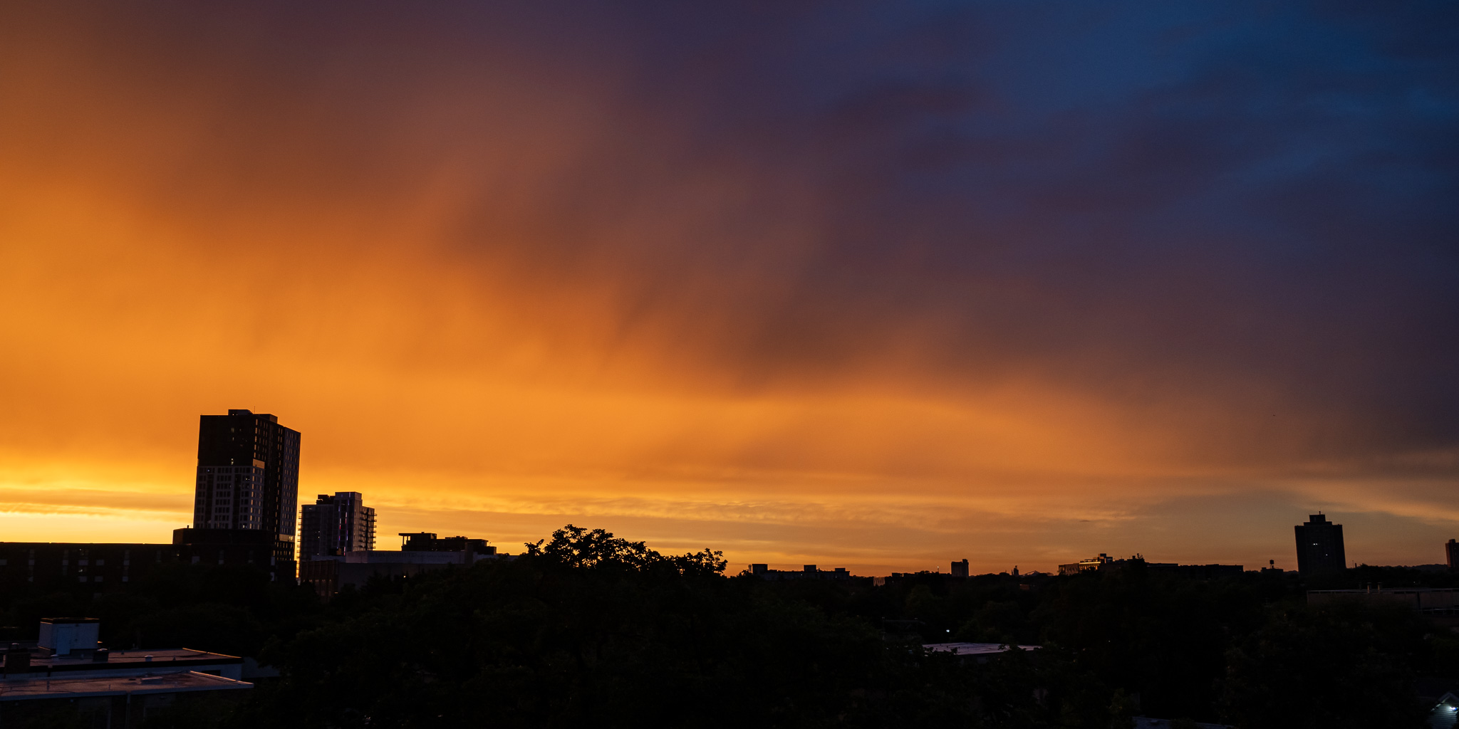 post-thunderstorm